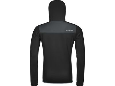 Ortovox Merino Fleece Hoody M, black raven - Bild 2