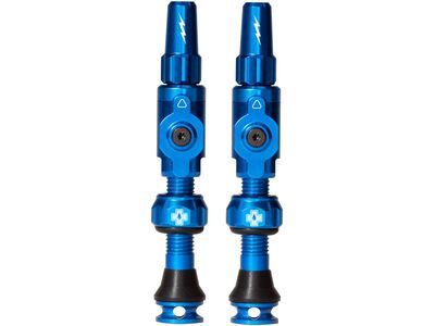 Muc-Off Big Bore Lite Tubeless Valves - 35 mm, blue