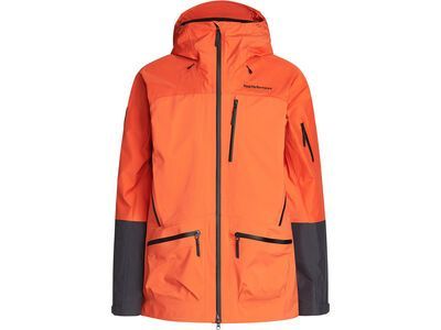 Peak Performance Vislight Pro Jacket, zeal orange/motion