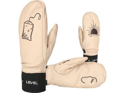 Level Joy Mitt beige