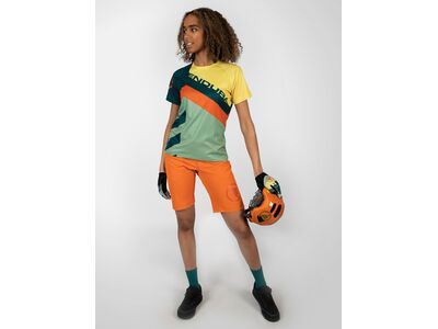 Endura Damen SingleTrack Print T-Shirt LTD, sattes teal - Bild 6