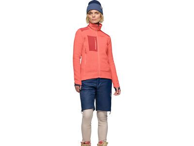 Norrona trollveggen warm3 Jacket W's, deep sea coral/baked apple - Bild 4