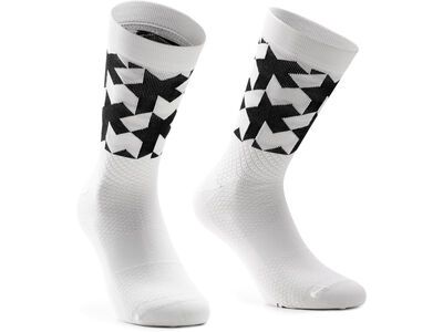 Assos Monogram Socks Evo, holy white