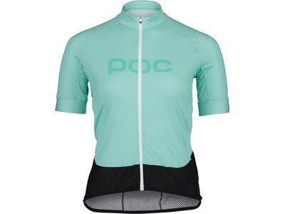 POC Essential Road Women's Logo Jersey, lt fluorite green/fluorite green