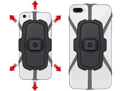 Klickfix PhonePad inkl. Quad Mini Adapter, schwarz - Bild 5