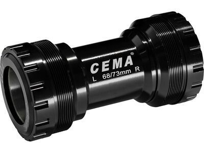 CEMA T47 SRAM DUB - Edelstahl black