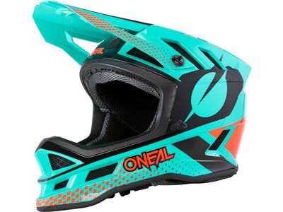 ONeal Blade Polyacrylite Helmet Ace, mint/orange/black