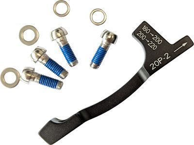 SRAM Scheibenbremsadapter 20P-2 vorne / 220 mm | hinten / 200 mm - Bild 2