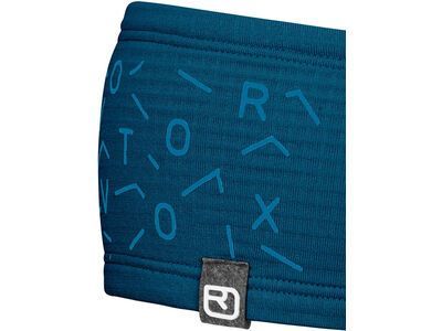 Ortovox Merino Fleece Light Grid Headband, petrol blue - Bild 3
