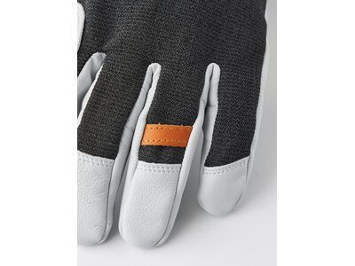 Hestra Army Leather Patrol Gauntlet 5 Finger, charcoal - Bild 3