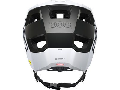 POC Kortal Race MIPS, hydrogen white/uranium black matt - Bild 3