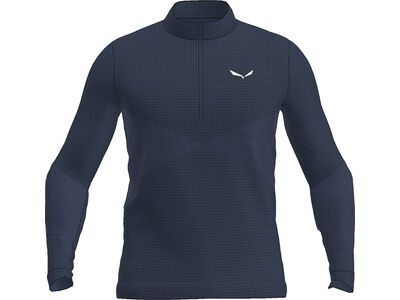 Salewa Zebru Responsive Half-Zip T-Shirt Herren, pond blue - Bild 1