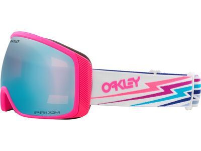 Oakley Flight Tracker M, Prizm Snow Sapphire Iridium / white bolt - Bild 2