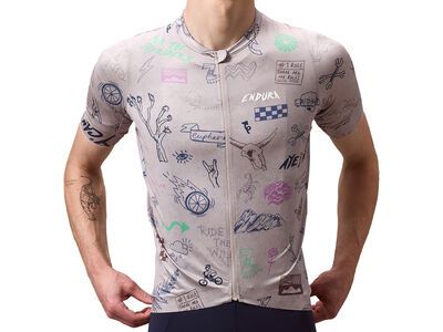 Endura Pro SL Kurzärmeliges Bedrucktes Trikot titanium