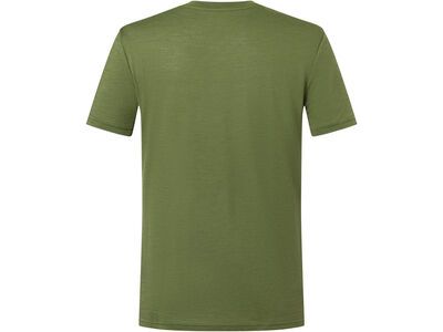 super.natural Wander Wheel Tee Herren, chive/jet black - Bild 2