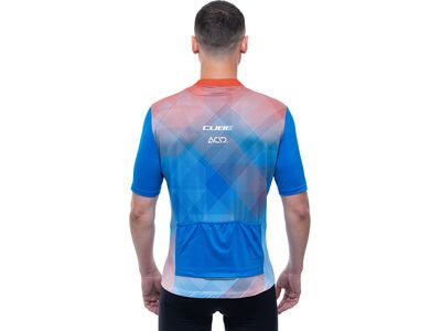 Cube Teamline Trikot CMPT kurzarm, white´n´blue´n´red - Bild 4