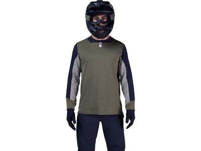 Fox Defend LS Jersey, olive green - Bild 3