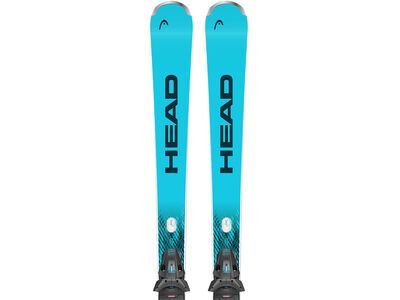 Head Worldcup Rebels e.GSR + PR 11 GW, matt black/speed blue - Bild 3