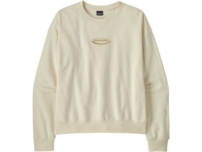 Patagonia Women's '95 Oval Logo Daily Crew, wool white - Bild 1
