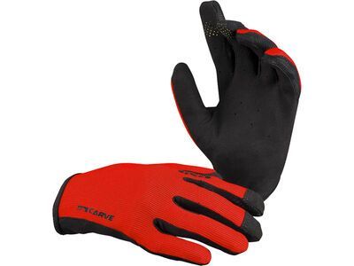 IXS Carve Gloves Kids fluor red