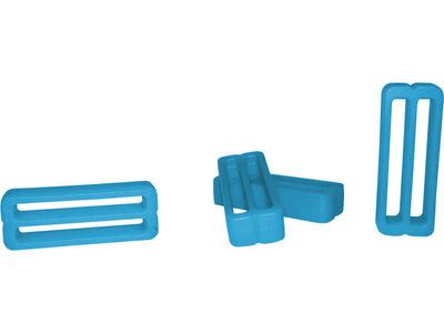Fixplus Strapkeeper für 2,3 cm Straps - 4 Stück turquoise-blue