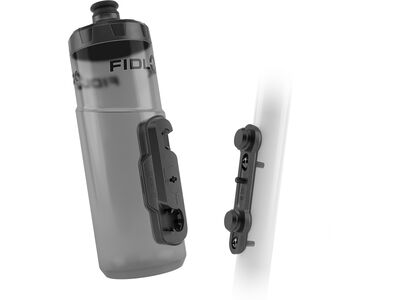 Fidlock Twist Bottle 600 + Bike Base, transparent black