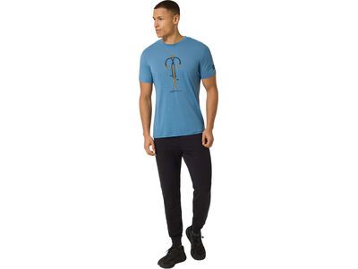 super.natural Vintage Bike Tee Herren, blue heaven/blueberry/dried tobacco - Bild 5