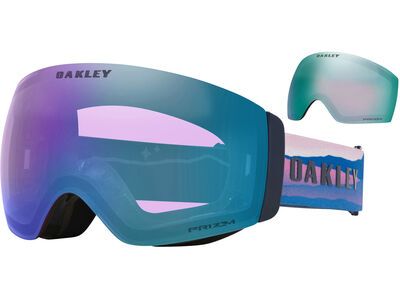 Oakley Flight Deck Pro M Mikaela Shiffrin Sign., Prizm Snow Iced Iridium & Sapphire Iridium
