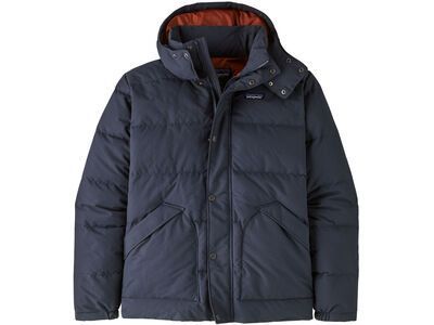 Patagonia Men's Downdrift Jacket smolder blue w/burnished red