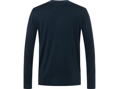 super.natural M Casual Rib Bio J LS, blueberry - Bild 2