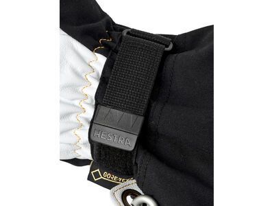 Hestra Army Leather Gore-Tex 5 Finger, black/natural grey - Bild 6