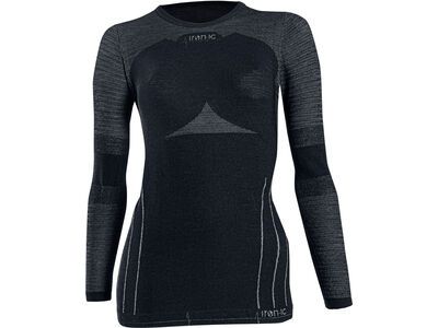 Iron-ic Wool Long-Sleeve T-Shirt Performance - Women, black