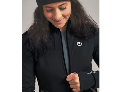 Ortovox Merino Fleece Hoody W, black raven - Bild 3