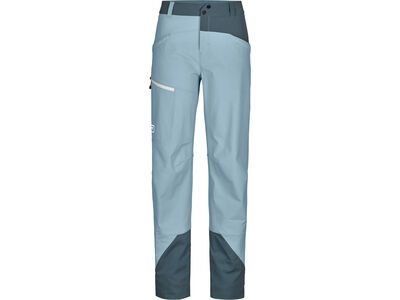 Ortovox Merino Airsolation Mondeval Pants W, glacier grey - Bild 1