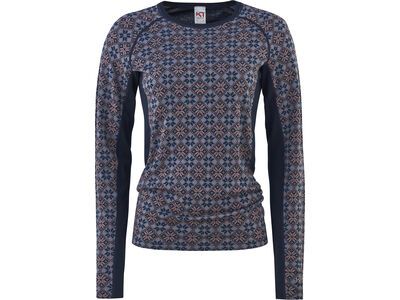 Kari Traa Rose Light Long Sleeve Baselayer, dark navy blue