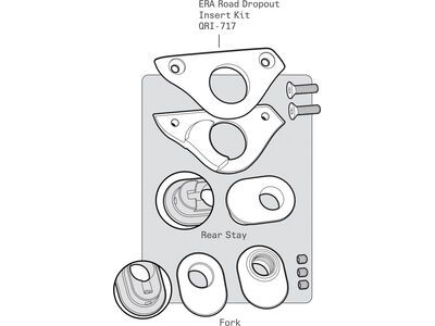 Cervelo ERA Road Dropout Insert Kit - Bild 2