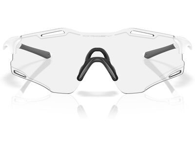 Oakley Cybr Zero Cyber Collection, Clear To Black Iridium Photochromic / matte white - Bild 9
