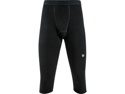 Woolf Merino Roni 3/4 Pant black