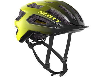 Scott Arx Helmet Plus, black/radium yellow RC