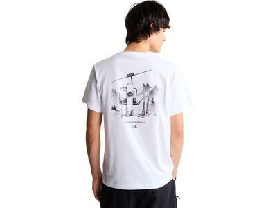 The North Face U Opposites Attract RLX SS Tee Graphic, tnf white - Bild 4