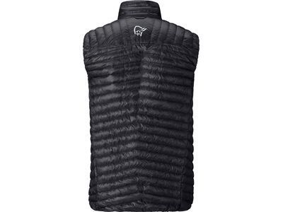 Norrona trollveggen down800 super light Vest M's, caviar black - Bild 3