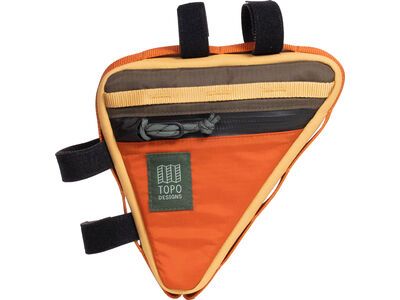 Topo Designs Bike Frame Bag, woodland/terracotta - Bild 1