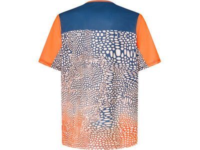 Oakley Maven Coast SS Jersey, distorted frogskin bl/og - Bild 3