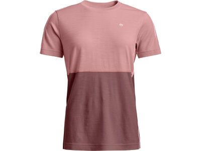 Ortovox 185 Rock'n'wool Short Sleeve W, dusk rose