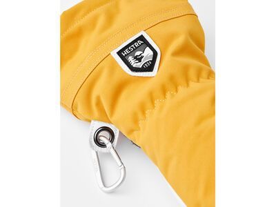 Hestra Army Leather Heli Ski 3 Finger, mustard - Bild 4