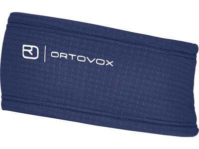 Ortovox Merino Fleece Grid Headband, blue nunatak - Bild 1