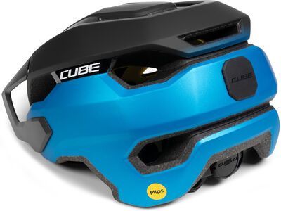 Cube Helm Stray X Actionteam, blue'n'grey - Bild 3