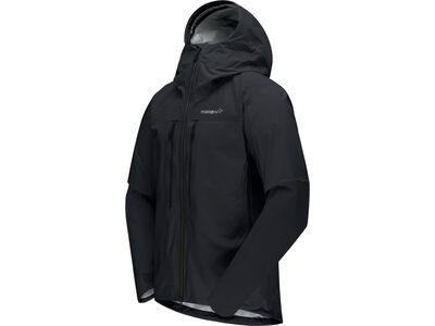 Norrona trollveggen Gore-Tex Pro light Jacket M's, caviar black - Bild 2