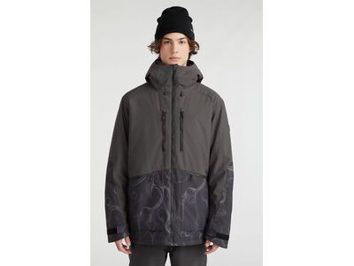O’Neill Texture Jacket, black out colour block - Bild 3