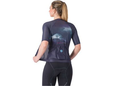 Castelli Climber's A/C W Jersey, belgian blue/neon cobalt-silve - Bild 3